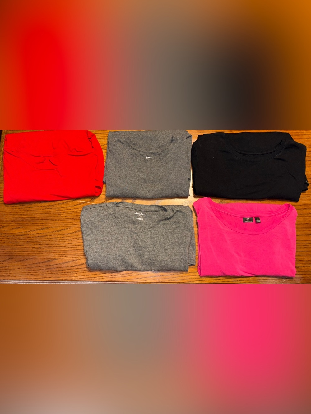 Women’s Large Long Sleeve Solid Color Shirt Lot